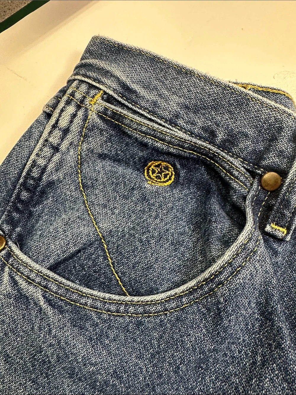 Wrangler George Strait Collection Cotton Denim Jeans Straight Leg 34 x 36